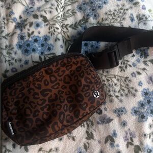 Lululemon Leopard Print Belt Bag